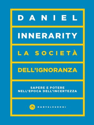 cover image of La società dell'ignoranza